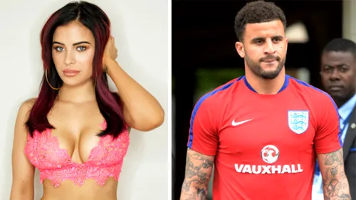 Penibil! Ce mesaje îi dădea Kyle Walker acestui model Playboy, când Anglia se pregătea de un meci crucial la Euro