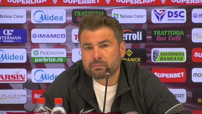 Adrian Mutu speră să îl învingă în sfârșit pe Gheorghe Hagi în Farul - Rapid: „Puțină șansă ne trebuie!”