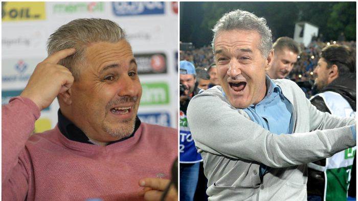 Becali și Șumudică, la unison: "Titlul e luat deja! O să fim campioni înainte de finalul sezonului". Omul de afaceri anunță hegemonia roș-albastră: "Mi-a zis Vasi că spulberă tot"