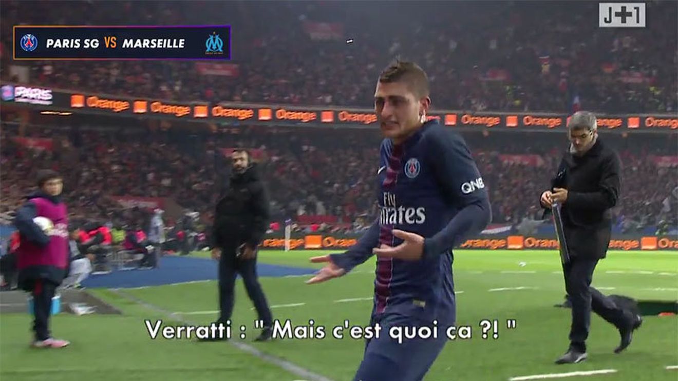 "Dar de ce?!" VIDEO Moment ciudat surprins de camerele de luat vederi. Reacția lui Verratti în momentul în care a fost scos de pe teren de Emery
