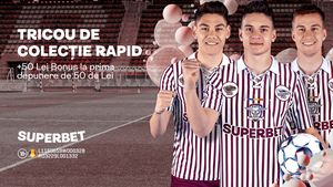 ADVERTORIAL | Ia-ți tricoul care-ți face loc în istoria Rapidului!