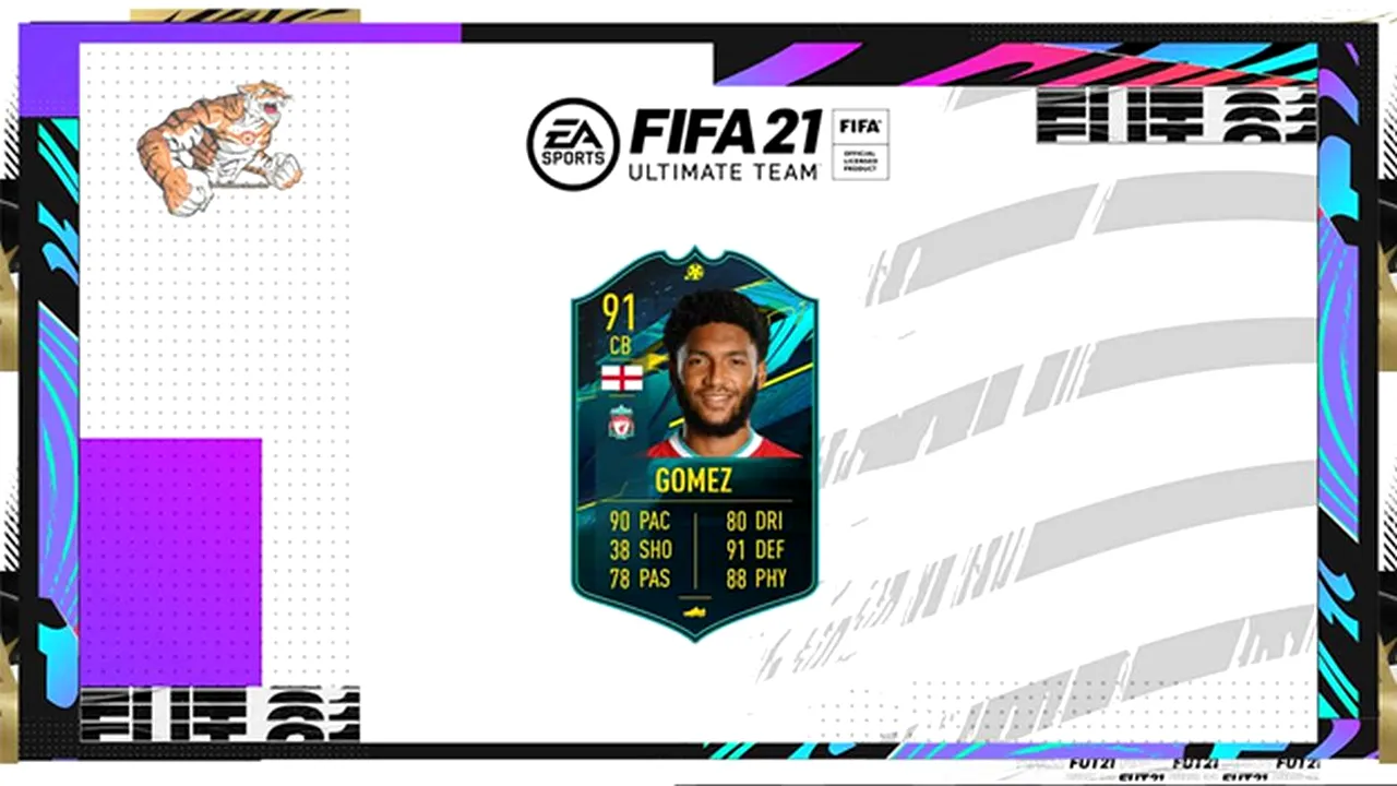 Joe Gomez este jucătorul momentului în FIFA 21! Ce card a primit fundașul