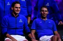 Reacția lui Roger Federer, după retragerea lui Rafael Nadal