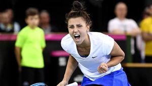 Jaqueline Cristian, prima reacție după ce a triumfat în Ucraina - România 2-3! Gest fenomenal pentru românii din tribune