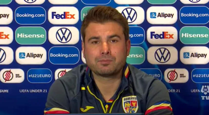 Adrian Mutu, mesaj războinic înaintea debutului la EURO U21: „Le vom face viața grea!”. Cine îi va lua locul lui Ionuț Radu și va ține discursul din vestiar | VIDEO