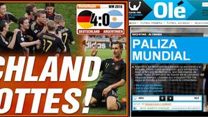 Klose l-a egalat pe Gerd Muller!** Ole: "Înfrângere mondială" Bild: "Maradona, fără mâini"