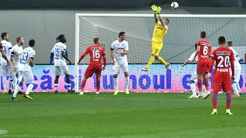 U Craiova - FCSB 2-1. Koljic și Fedele aduc prima victorie a oltenilor în fața roș-albaștrilor, după 16 ani. Dică, neinspirat cu introducerea lui Moruțan, care a fost depășit total