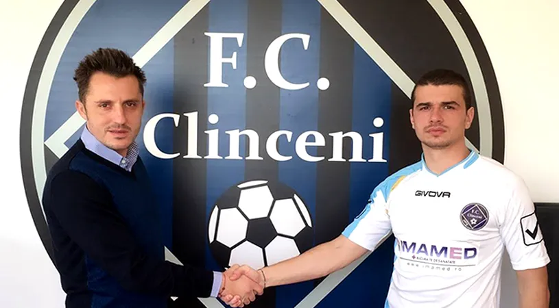 Liviu Ganea a semnat cu FC Clinceni.** 