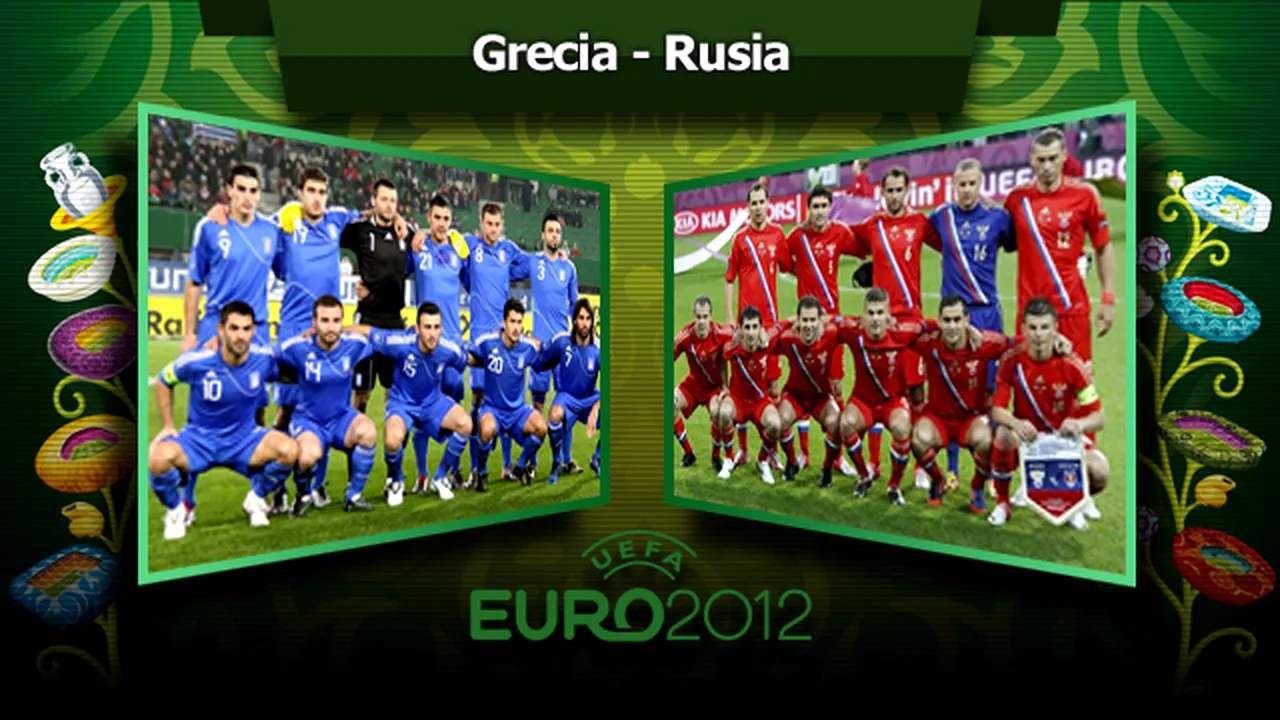 Nemuritorul Giorgos Karagounis!** Grecia câștigă la Euro primul meci de la finala din 2004 și merge în sferturi: Grecia - Rusia 1-0