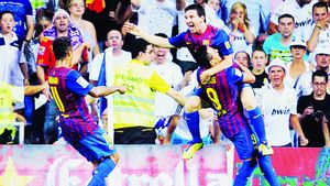 BarÃ§a dă gol și când n-are ocazii!** Real a domiat degeaba primul "El Clasico" al sezonului