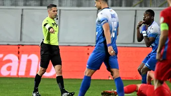Nicolae Grigore, acid la adresa arbitrajului după ce campioana FCSB a primit cadou un penalty și a marcat din offside la Bistrița: ”Nu avea nevoie de ajutor”