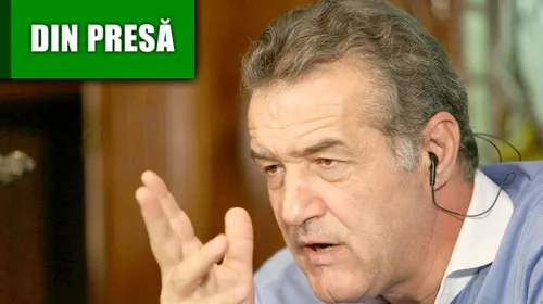 „Becali va primi o replică pe teren”