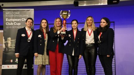 Românii au făcut spectacol în Liga Campionilor șahului! Fetele au luat argintul, iar băieții au fost la un pas de bronz