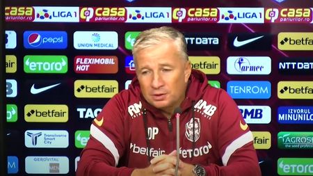 Dan Petrescu, despre principalul obiectiv de la CFR Cluj. „Sunt bărbat și știu în ce am intrat!” | VIDEO