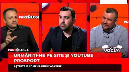 Biletul Pariologia, ales de cei trei specialiști ProSport: Liviu Chiriță, Dacian Varga și Daniel Nazare selectează meciurile cu cea mai mare probabilitate de succes | VIDEO PARIOLOGIA