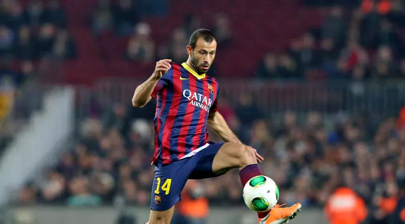 Juventus a ajuns la un acord cu Javier Mascherano