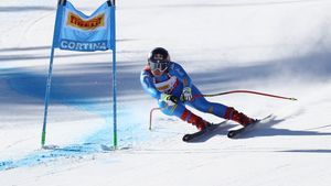 Sofia Goggia, aproape de o tragedie înaintea Jocurilor Olimpice! Accidentare horror la Cortina d'Ampezzo: „M-am dus imediat să văd ce e cu ea!” | VIDEO