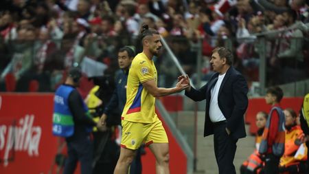 Decizie ȘOC! Radu Drăgușin, eliminat pentru o împingere ușoară la Lewandowski: penalty pentru Polonia