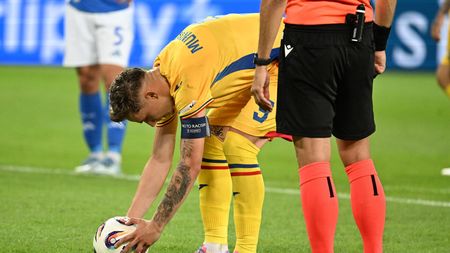 Louis Munteanu își pune cenușă în cap, după penalty-ul ratat în România U21 - Italia U21 0-1: „Îmi pare rău!”