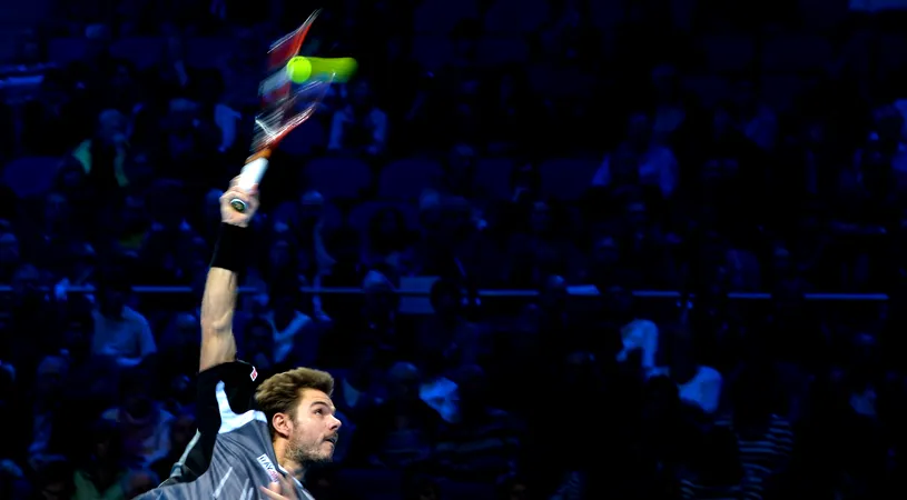 Meci fantastic reușit de Wawrinka, la Turneul Campionilor. Elvețianul l-a distrus pe Berdych, în cea mai categorică victorie a sa în fața unui adversar din TOP 10