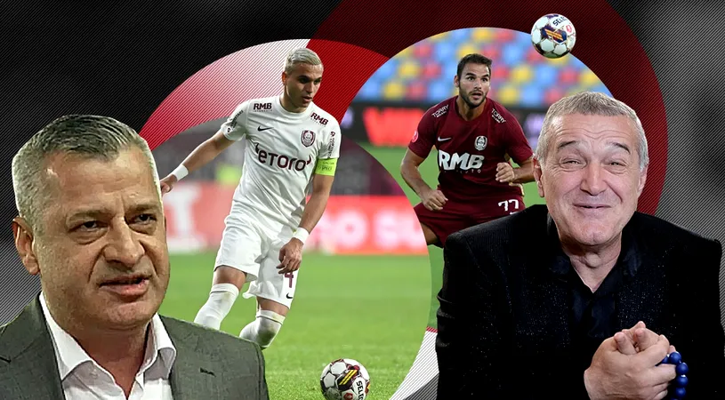 Cele două lovituri pe care Gigi Becali le poate da rivalei CFR Cluj! Ce decizie a luat Nelu Varga în legătură cu vedetele Cristi Manea și Panagiotis Tachtsidis. EXCLUSIV