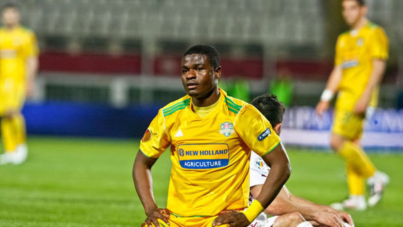 "Zero Bello" dă probe la zero grade!** Africanul e aproape de a trece de la vicecampioana Vaslui la o campioană dintr-o țară cu aer de Mondial