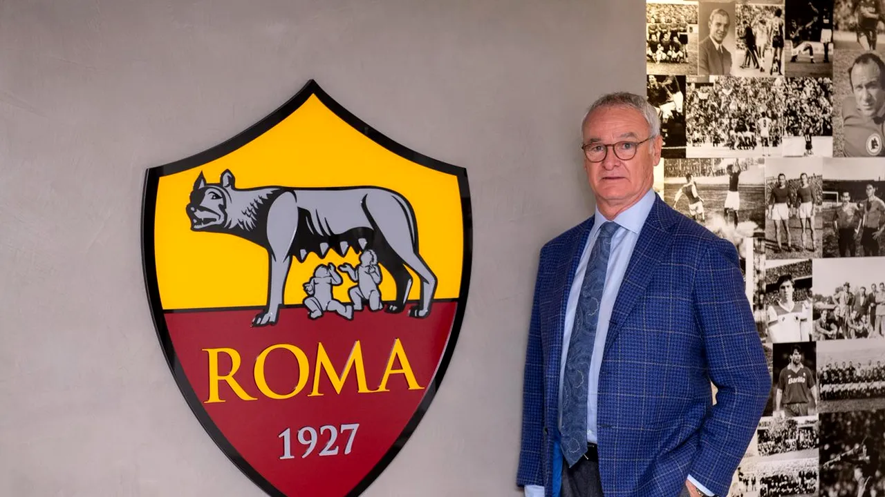 OFICIAL | Ranieri a semnat cu AS Roma. Cât va sta pe 