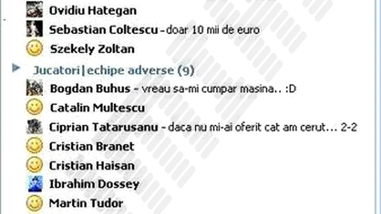 Vezi lista de Messenger a lui Iuliu Mureșan, în viziunea amuzantă a unui fan!