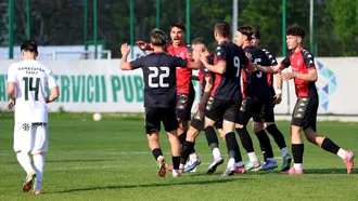 Unirea Alba Iulia pierde teren în lupta pentru promovarea în Liga 2. Dragoș Militaru, frustrat după partida cu Sănătatea Cluj: ”Am dominat total!”
