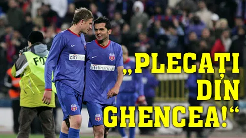 „Goian și Ghionea să plece de la Steaua!”