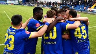 Unirea Slobozia nu vrea să revină în Liga 2 după numai un sezon în SuperLiga! Adrian Mihalcea, categoric înaintea turului cu FC Voluntari: ”Depinde doar de noi”