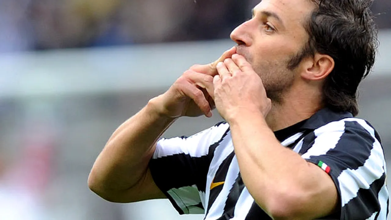 A doborât și ultimul record!** Del Piero a devenit cel mai bun fotbalist din istoria lui Juventus!