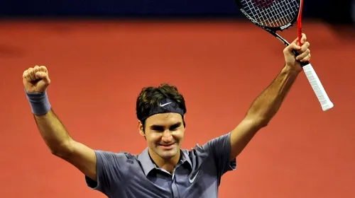 Federer câștigă la Basel și obține titlul cu numărul 65 din carieră!