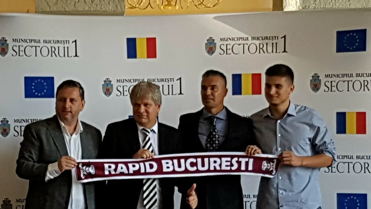 Rapid București a oficializat parteneriatul cu Sport Business Chain 