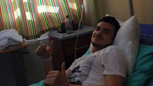 Cosmin Matei a fost externat după operația suferită la umăr: "Mă voi odihni ca să revin în forță". În cât timp va reveni pe gazon