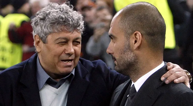 Guardiola îl flatează pe Lucescu: 