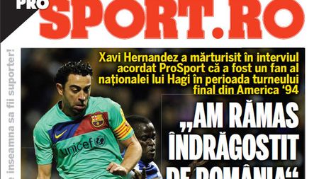 Xavi mărturisește pentru ProSport:** "Am rămas îndrăgostit de România"