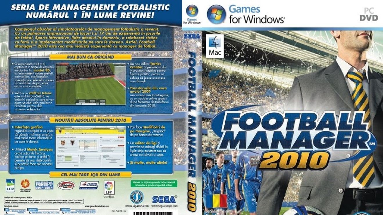 FOOTBALL MANAGER 2010 A AJUNS DEJA NO. 1 ÎN TOPUL VÃ‚NZĂ‚RILOR