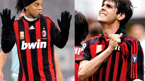 Kaka îl atenționează pe Ronaldinho: „Mă încurci!”
