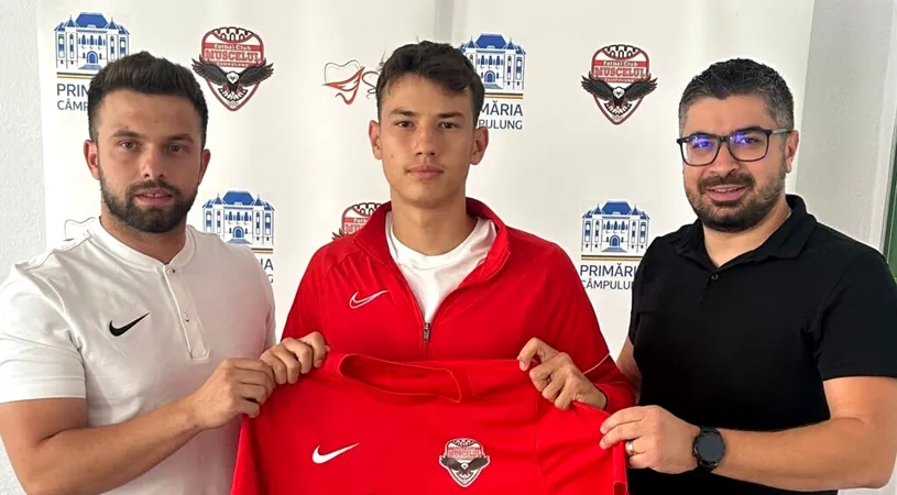 Luca Stancu, cedat de AFC Câmpulung Muscel în SuperLiga! Pas major în cariera fundașului lateral