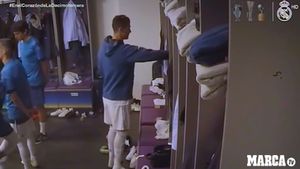 VIDEO | "Merită să te sacrifici pentru a intra în istorie". Gestul făcut de Ronaldo înainte de finala de la KIev, surprins de camere