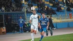 Gloria Bistrița - Gaz Metan Mediaș 3-0, într-un meci de pregătire