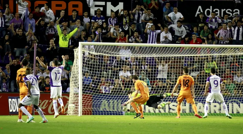 Titlul, misiune imposibilă. Real Madrid a remizat pe terenul lui Valladolid, scor 1-1
