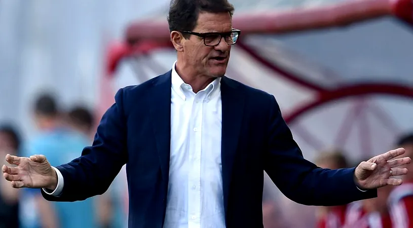 Fabio Capello dă unul dintre ultimele 