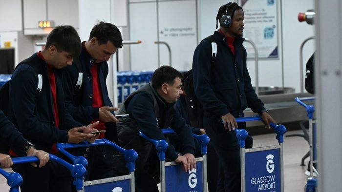Circ la meciul Aberdeen – FCSB. Radunovic, Ngezana și Alhassan au ajuns la stadion, dar n-au voie să joace