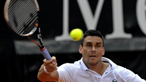 Hănescu, demoralizat de înfrângerile din Cupa Davis. A pierdut și în primul tur la Zagreb