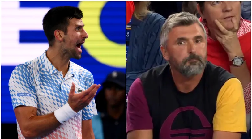 Conflict incredibil între Novak Djokovic și Goran Ivanisevic, chiar în timpul finalei de la Australian Open! Reacția antrenorului după ce sârbul a urlat la el | VIDEO