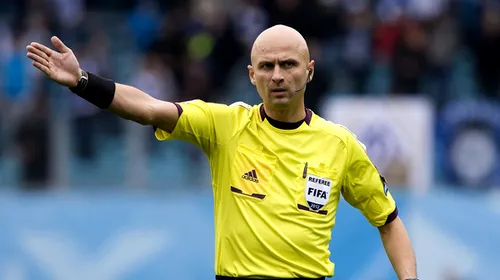 UEFA a anunțat brigada de arbitri de la România – Elveția. „Centralul” a arbitrat în una dintre cele mai mari victorii din istoria fotbalului nostru