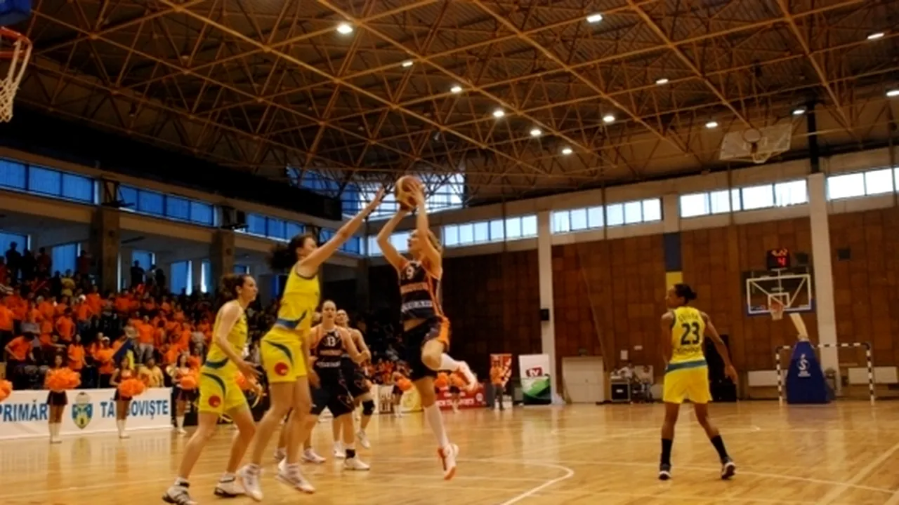 ICIM Arad a câștigat derby-ul etapei a VII-a din Divizia A la baschet feminin