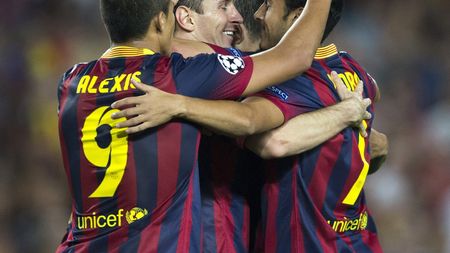 Record: "Tata" Martino e oficial antrenorul cu cel mai bun start din istoria BarÃ§ei! Almeria - Barcelona 0-2! Messi a înscris superb, dar a ieșit accidentat